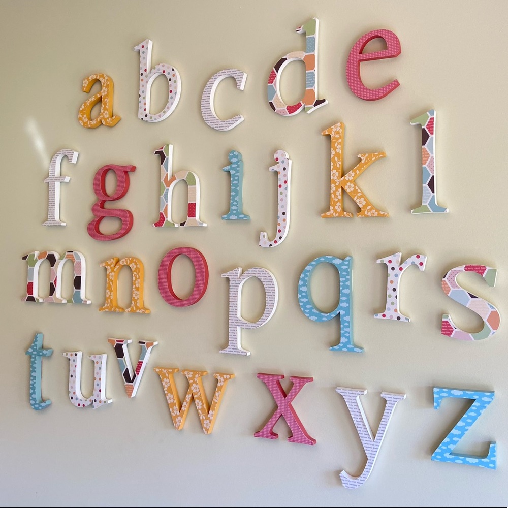 Alphabet Wall Art